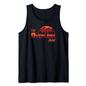 Visit The Overlook Hotel Black Tank Top